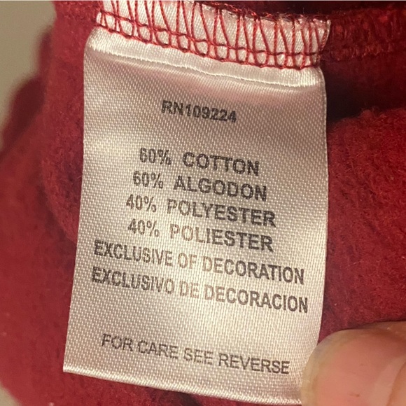 Trilllogy Fall studded  Snowman Winter Grandma Crew Pullover Sweatshirt Large - Picture 4 of 10